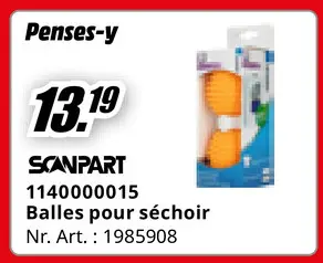 Offre: Balles pour séchoir