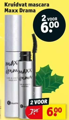 Aanbieding: Kruidvat mascara Maxx Drama
