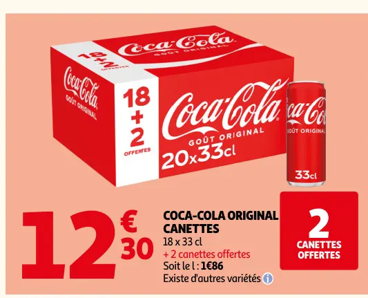 Promotie: Coca-cola original
