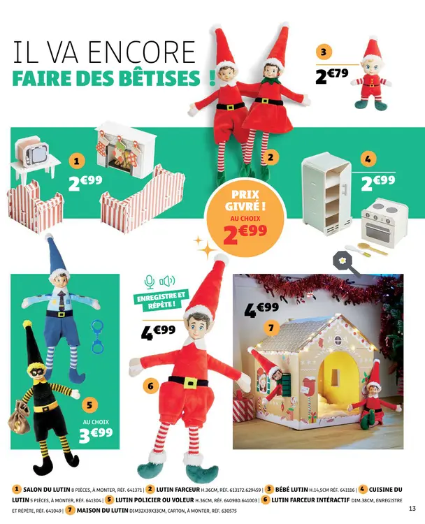 Aanbieding: Lutin policier ou voleur