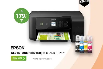 Aanbieding: All-in-one printer ecotank et-2875