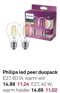 Aanbieding: LED peer duopack