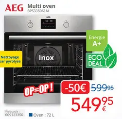 Aanbieding: AEG Multi oven