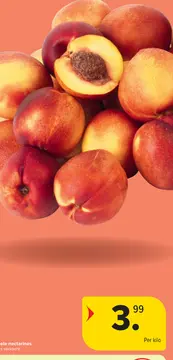 Aanbieding: hele nectarines