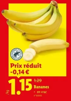 Offre: Bananes