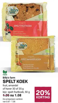 Aanbieding: Spelt koek