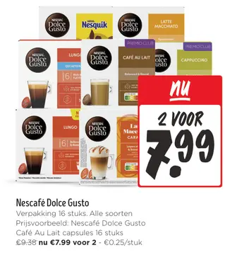 Aanbieding: Nescafé Dolce Gusto
