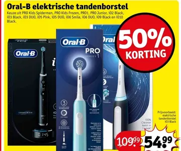 Aanbieding: Oral-B elektrische tandenborstel