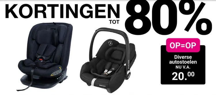 Aanbieding: Diverse autostoelen
