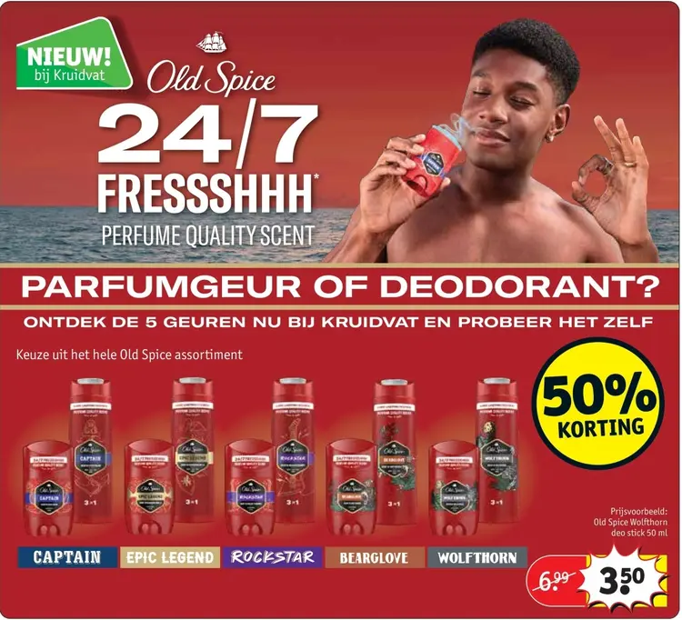 Promotie: Old Spice Wolfthorn deo stick