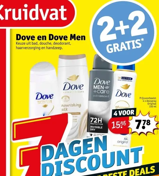 Aanbieding: Dove en Dove Men