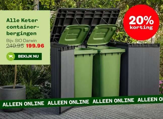 Aanbieding: Containerbergingen