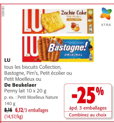 Offre: Tous les biscuits Collection