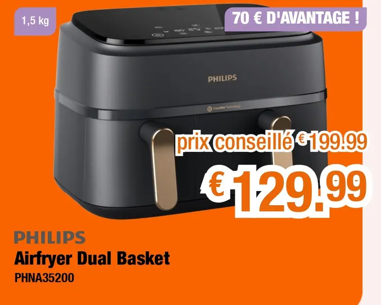 Offre: Airfryer Dual Basket