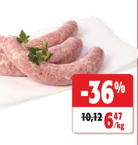 Offre: Saucisses