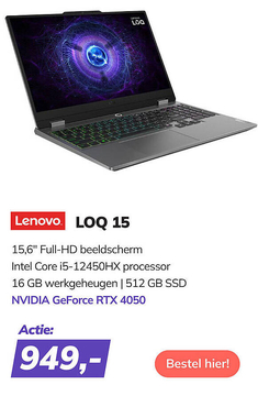 Aanbieding: Lenovo LOQ 15