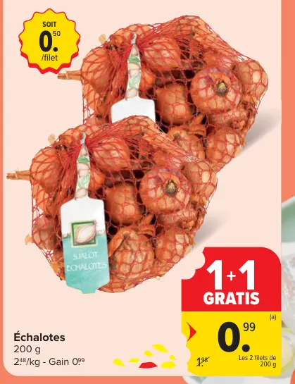 Offre: Échalotes