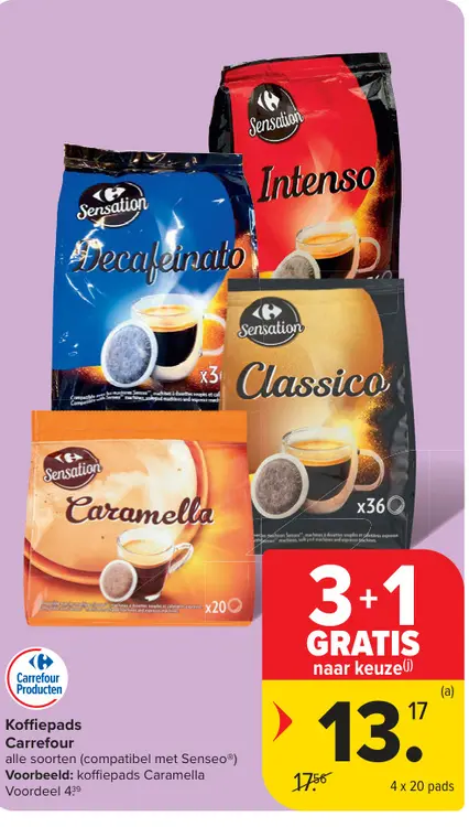 Promotie: Koffiepads