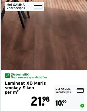Aanbieding: Laminaat XB Maris smokey Eiken