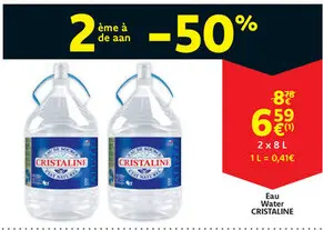 Offre: Eau / Water