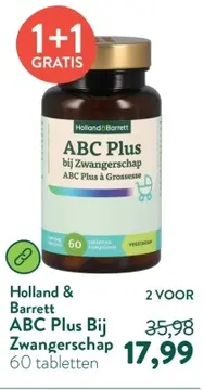 Aanbieding: ABC Plus Bij Zwangerschap