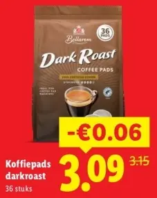 Aanbieding: Koffiepads darkroast