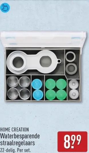 Aanbieding: Waterbesparende straalregelaars