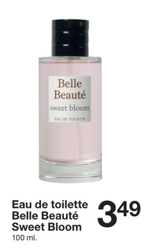 Aanbieding: Eau de toilette Belle Beauté Sweet Bloom