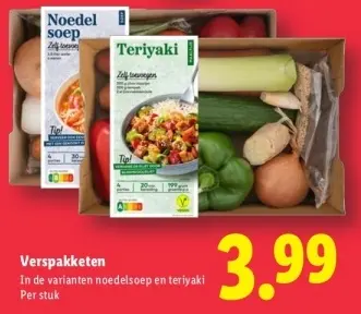 Aanbieding: Verspakketen