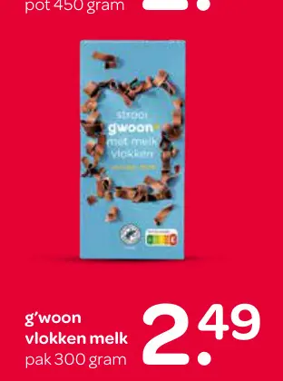 Aanbieding: Vlokken melk