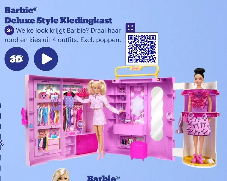 Promotie: Barbie® Deluxe Style Kledingkast