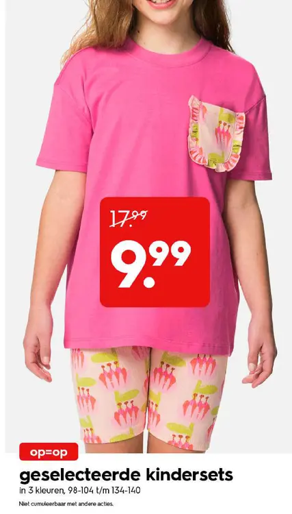 Promotie: kinderkleding