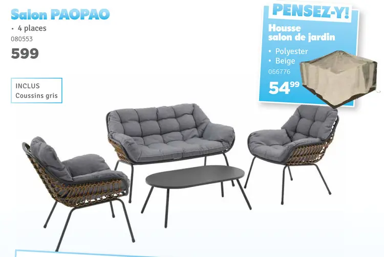 Offre: Salon PAOPAO