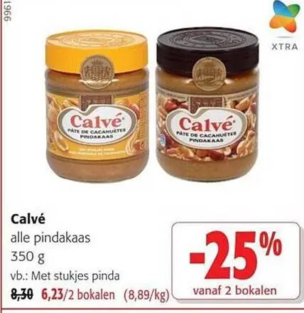 Promotie: alle pindakaas