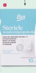 Aanbieding: Steriele wondreinigingsdoekje