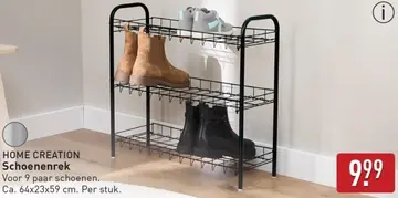 Aanbieding: Schoenenrek