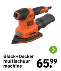 Aanbieding: Black+Decker multischuurmachine