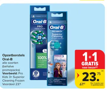 Aanbieding: Opzetborstels Oral-B
