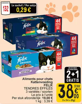 Offre: Aliments pour chats / Kattenvoeding