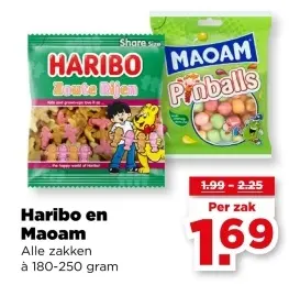 Aanbieding: Haribo en Maoam