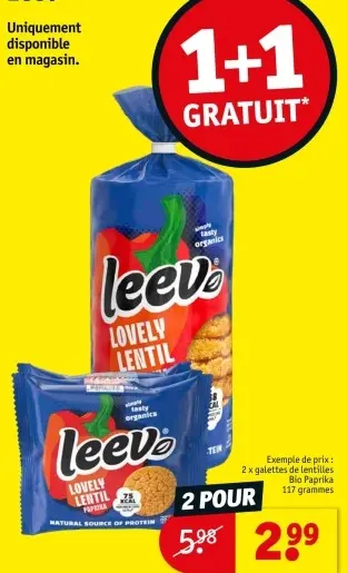 Offre: Lovely Lentil Bio Paprika