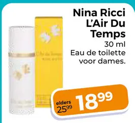 Aanbieding: Nina Ricci L'Air Du Temps