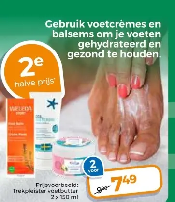 Aanbieding: Trekpleister voetcreme