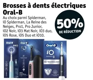 Offre: Brosses à dents électriques
