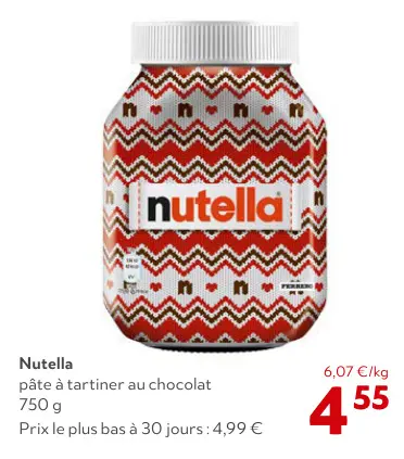 Offre: Nutella