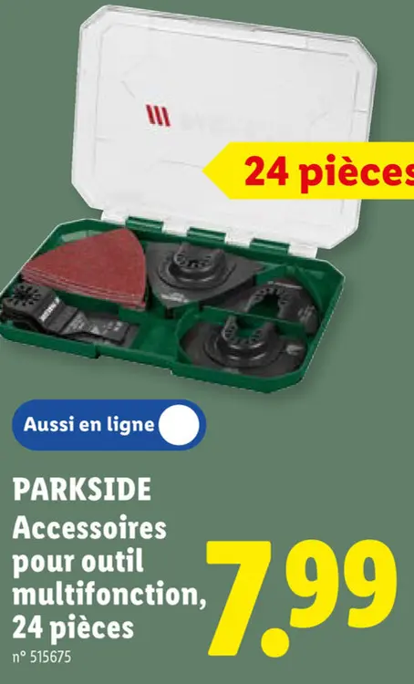 Offre: Accessoires pour outil multifonction