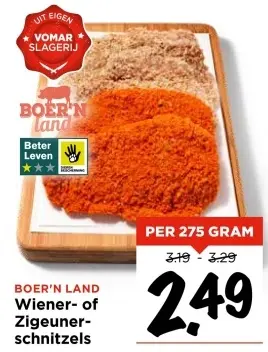 Aanbieding: Wiener- of Zigeuner-schnitzels