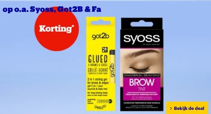 Aanbieding: Glued 4 Brows & Edges, Brow Tint