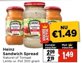 Aanbieding: Sandwich Spread
