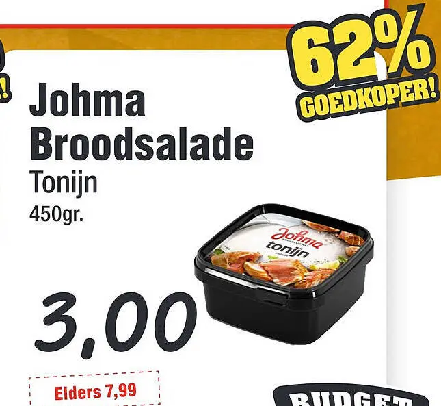 Aanbieding: Broodsalade Tonijn